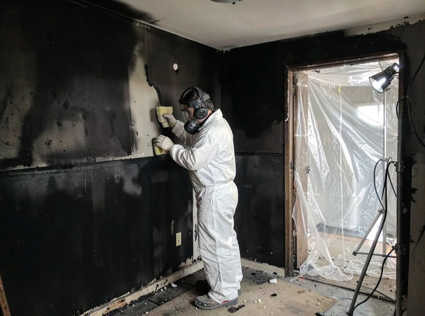 Fire Damage Restoration company in Litchfield, MI